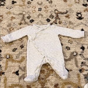 Carter's Soft Gray Kids One Piece Footie